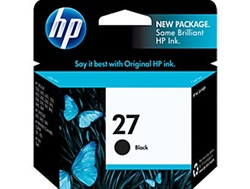 HP #27 Genuine Black Ink Cartridge C8727AN