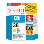 HP #38 Genuine Yellow Ink Cartridge C9417A