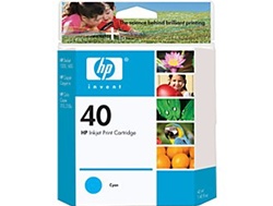 HP 40 Cyan Inkjet Cartridge 51640C