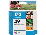 HP 49 Tri-Color Inkjet Cartridge 51649A