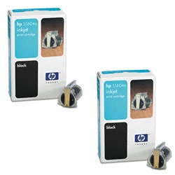 HP 51604A 2-Pack Genuine Black Ink Cartridge Combo