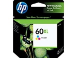 HP 60XL High Yield Tri-Color Inkjet Cartridge CC644WN