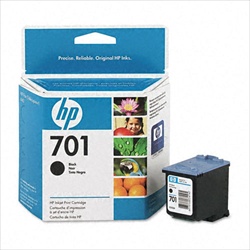 HP #701Genuine Black Inkjet Ink Cartridge CC635A