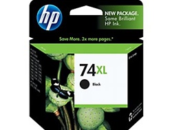 HP #74XL Genuine Black Inkjet Ink Cartridge CB336WN