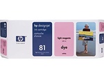 HP #81 Light Magenta Dye Inkjet Cartridge C4935A