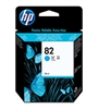 HP #82 Genuine Cyan Inkjet Ink Cartridge C4911A