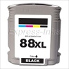 HP 88XL 10-Pack Black Ink Cartridge C9396A