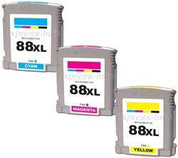 HP #88XL 3-Pack Compatible Ink Combo CC606FN