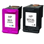 HP #901 CN069FN 2-Pack Ink Cartridge Combo