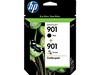 HP 901 2-Pack Genuine Ink Cartridge Combo CN069FN