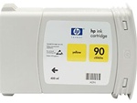 HP #90 High Yield Yellow Genuine Ink C5065A