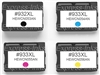 HP #932XL/ #933XL 4-Pack Compatible Ink Combo