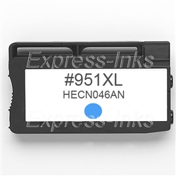 HP #951XL Compatible Cyan Ink Cartridge CN046AN