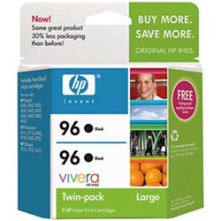 HP #96 Genuine Black Ink Cartridge Combo C9348FN