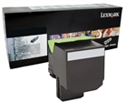 Lexmark 80C1HK0 Genuine Black Toner Cartridge 801HK