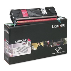 Lexmark C5220MS Genuine Magenta Toner Cartridge