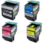 Lexmark C540/ C544/ C546 Compatible Toner Combo