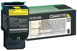 Lexmark C544X1YG Genuine Yellow Toner Cartridge