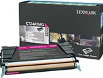 Lexmark C734A1MG Genuine Magenta Toner Cartridge