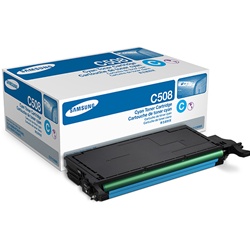 Samsung CLT-C508S Genuine Cyan Toner Cartridge