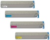 Premium Compatible Xerox Phaser 7300 4-Pack High Yield Toner Combo