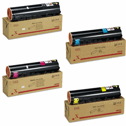 Xerox Phaser 7750DN Genuine Toner Cartridge Combo