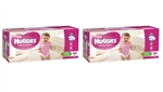 Huggies Walker Girl Nappies (13-18 kg) Bulk - MULTIBUY 96x2 nappies