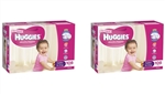 Huggies Toddler Girl Nappies (10-15 kg) Bulk MULTIBUY - 108x2 nappies