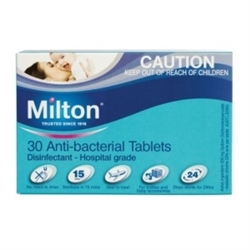 Milton Antibacterial Tablets 30 Pk