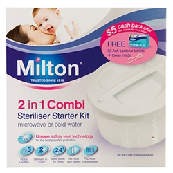 Milton 2 in 1 Combi Sterilisation Starter Kit