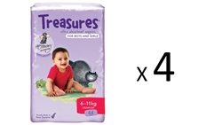 Bulk Treasures Nappies Crawler Unisex 172 nappies