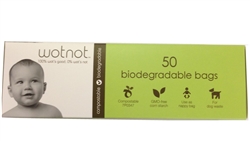 wotnot biodegradable nappy bags - Pkt 50