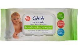 Gaia Bamboo wipes 80pk