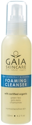 Gaia Natural Skin Care Facial Foaming Cleanser - Green Tea, Gotu Kola & Chamomile 125ml