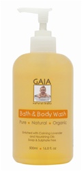 Gaia Natural Baby Bath & Body Wash 500ml