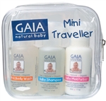 Gaia Natural Baby Traveller Kit 3 X 50ml