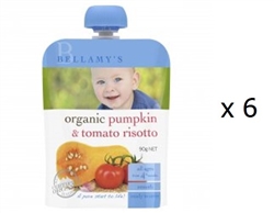 Bellamy’s  Organic Pumpkin & Tomato Risotto 4m+
