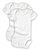 Baby Bonds Bodysuit - White Size 000