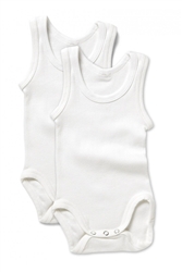 Bonds Baby  Singletsuit White 2pk - Size 0