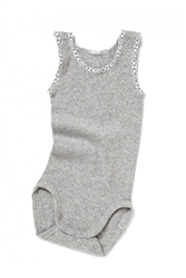 Bonds Baby Signature Singletsuit New Grey Marle - Size 2