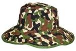 Baby Banz Reverse Hat Green/Dark Green Camo 0-2 yrs