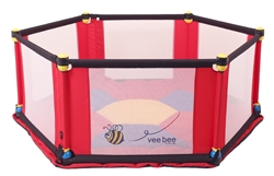 Valco Vee Bee 6-Sided Play Yard With Mat