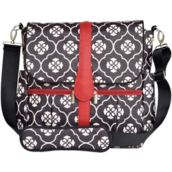 JJ Cole Backpack Diaper Bag - Black Flore