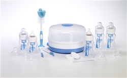 Dr Browns Natural Flow Polypropylene BPA FREE Deluxe Newborn Gift Set - Wide Neck