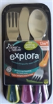 Closer To Nature Explora First Grown Up Cutlery Set (12m+) Girly