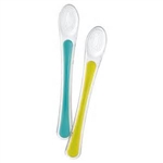 Closer To Nature Explora First Weaning Spoons (4-7m) Blue and Green