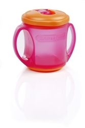 Tommee Tippee Sip n Seal Cup 4m+ 200ml - Orange and Pink