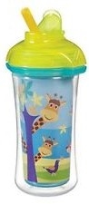 Munchkin Click Lock Insulated Straw Cup 266ml 12m+ Giraffes