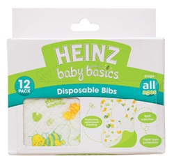 Heinz Baby Basics® Disposable Bibs