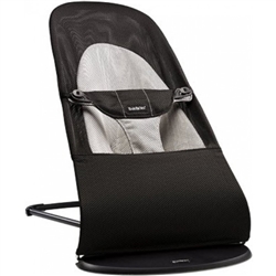 Baby Bjorn Bouncer Balance Soft - Black/Grey Mesh